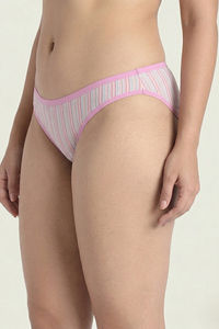 Zivame Low Rise Full Coverage Bikini Panty (Pack of 3) - Multicolor — thumbnail 11